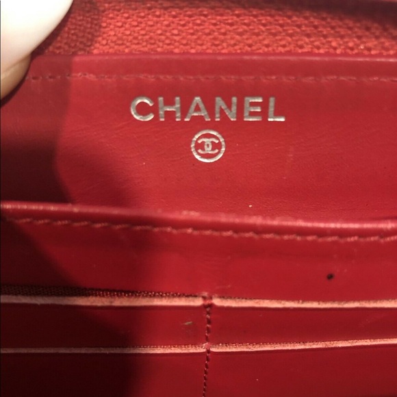 Chanel caviar wallet zipper - Picture 2 of 7